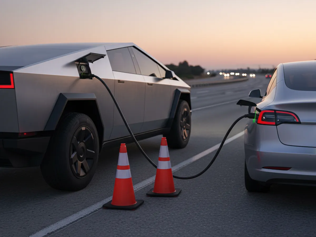 EV Roadside detail work by a local operator in the Inland Empire